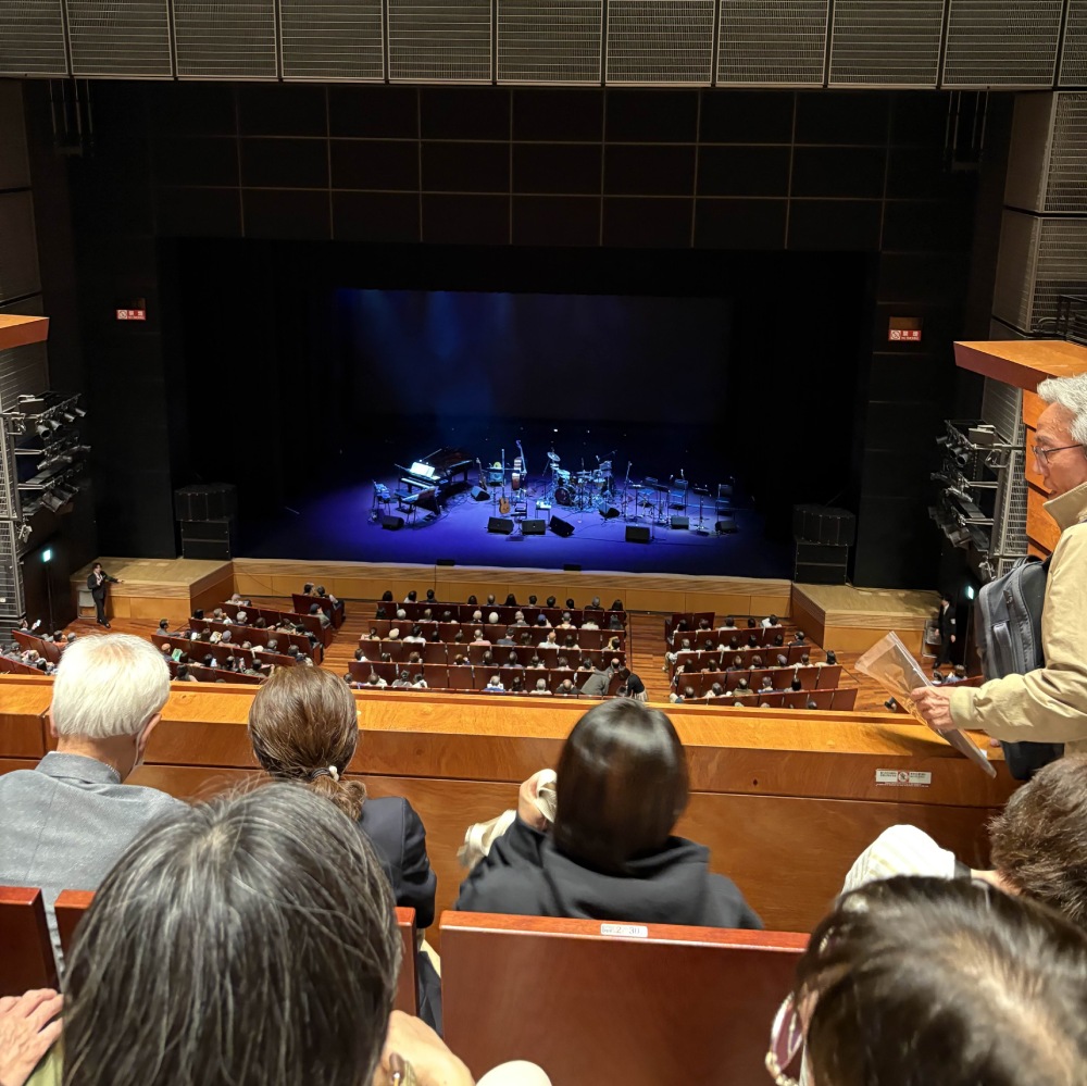 view of stage