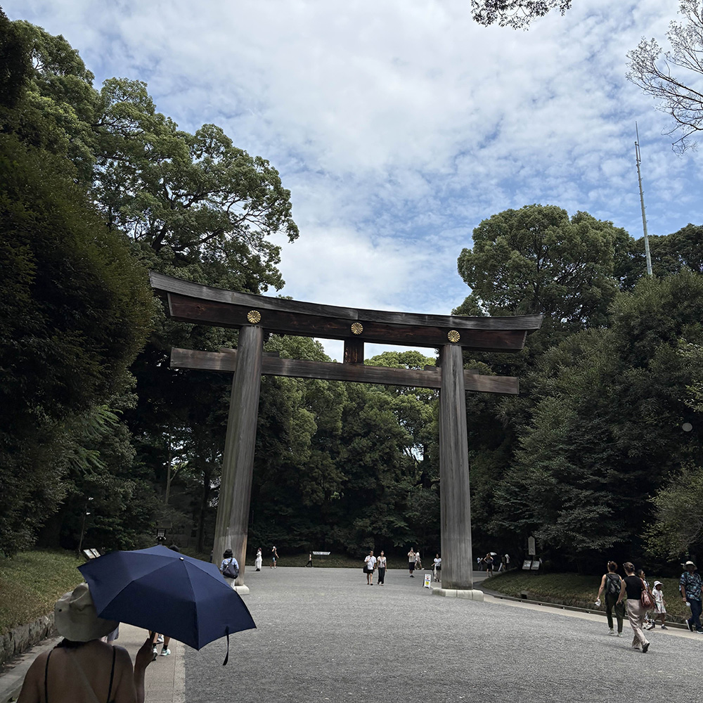 meiji jingu tori gate