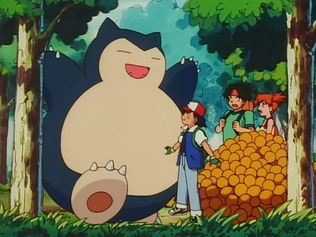Snorlax from the anime