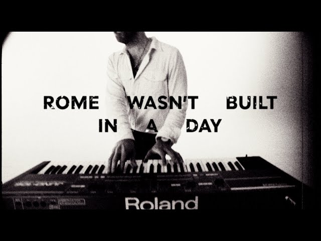 Rome Wasn't Built in a Day youtube video thumbnail