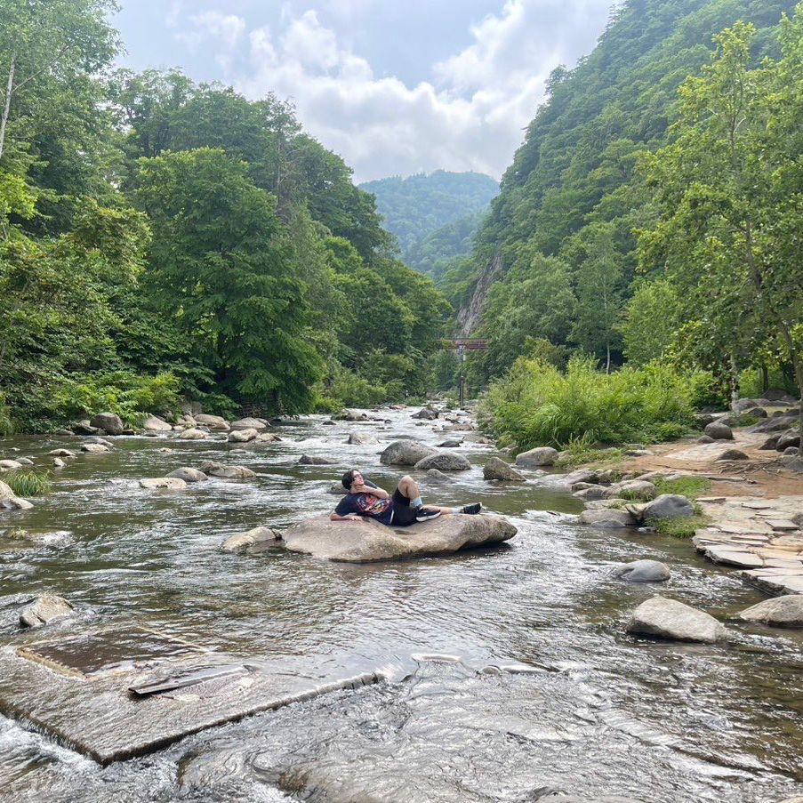 me on rock