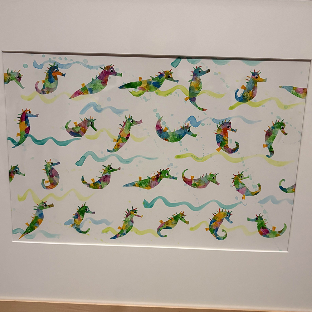 eric carle collage