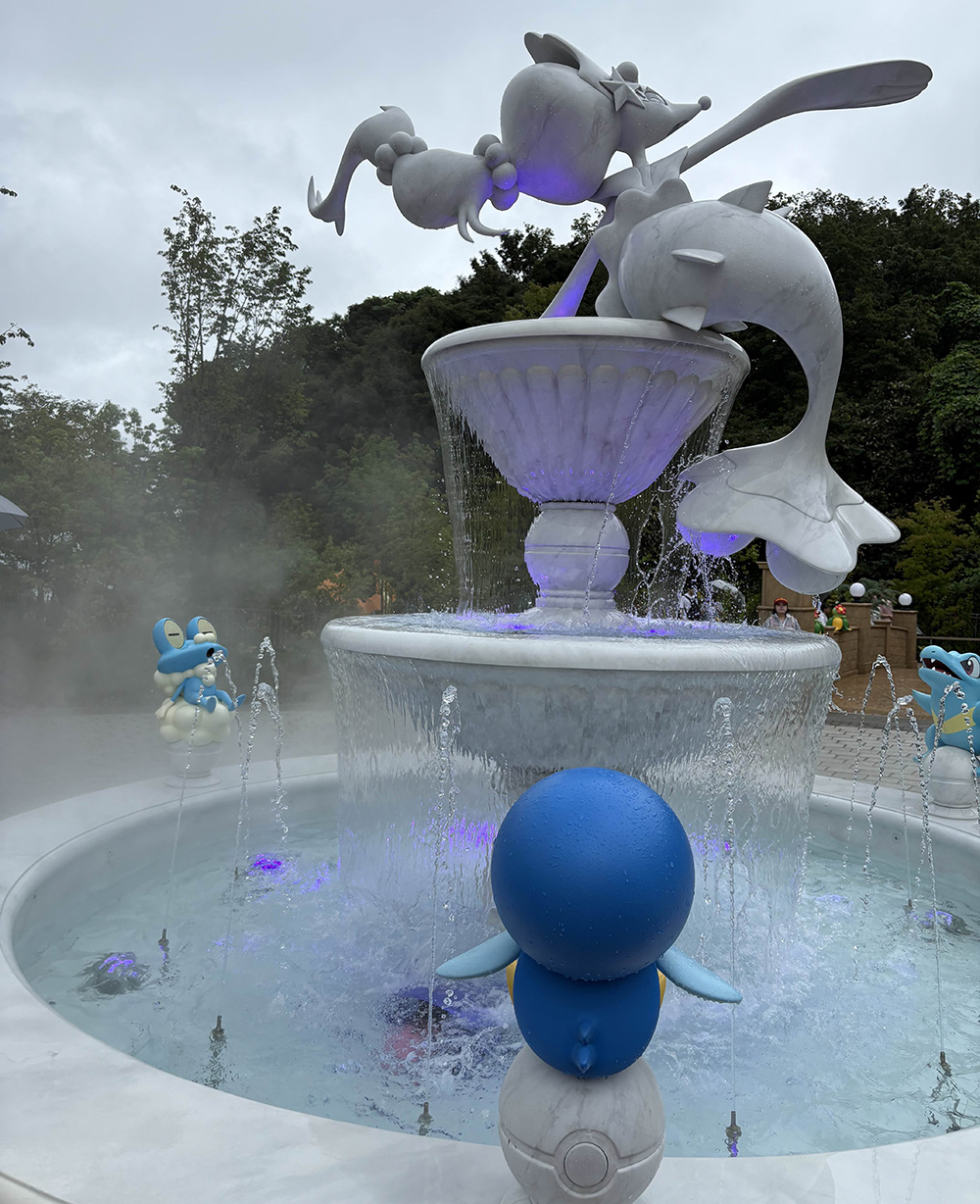 pokemon fountain