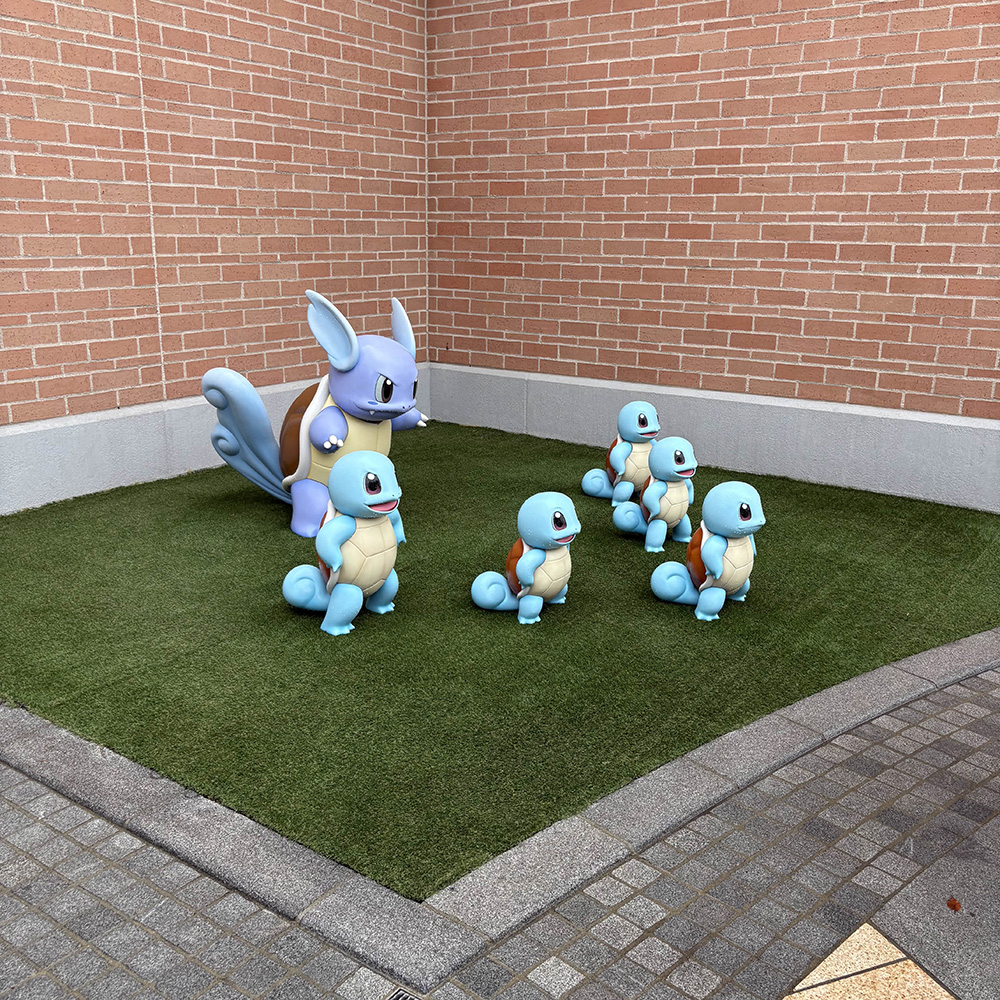 squirtles and wartortle