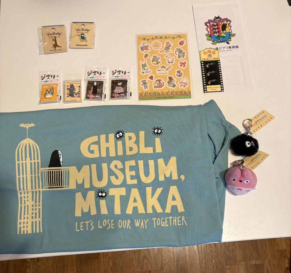 ghibli museum haul