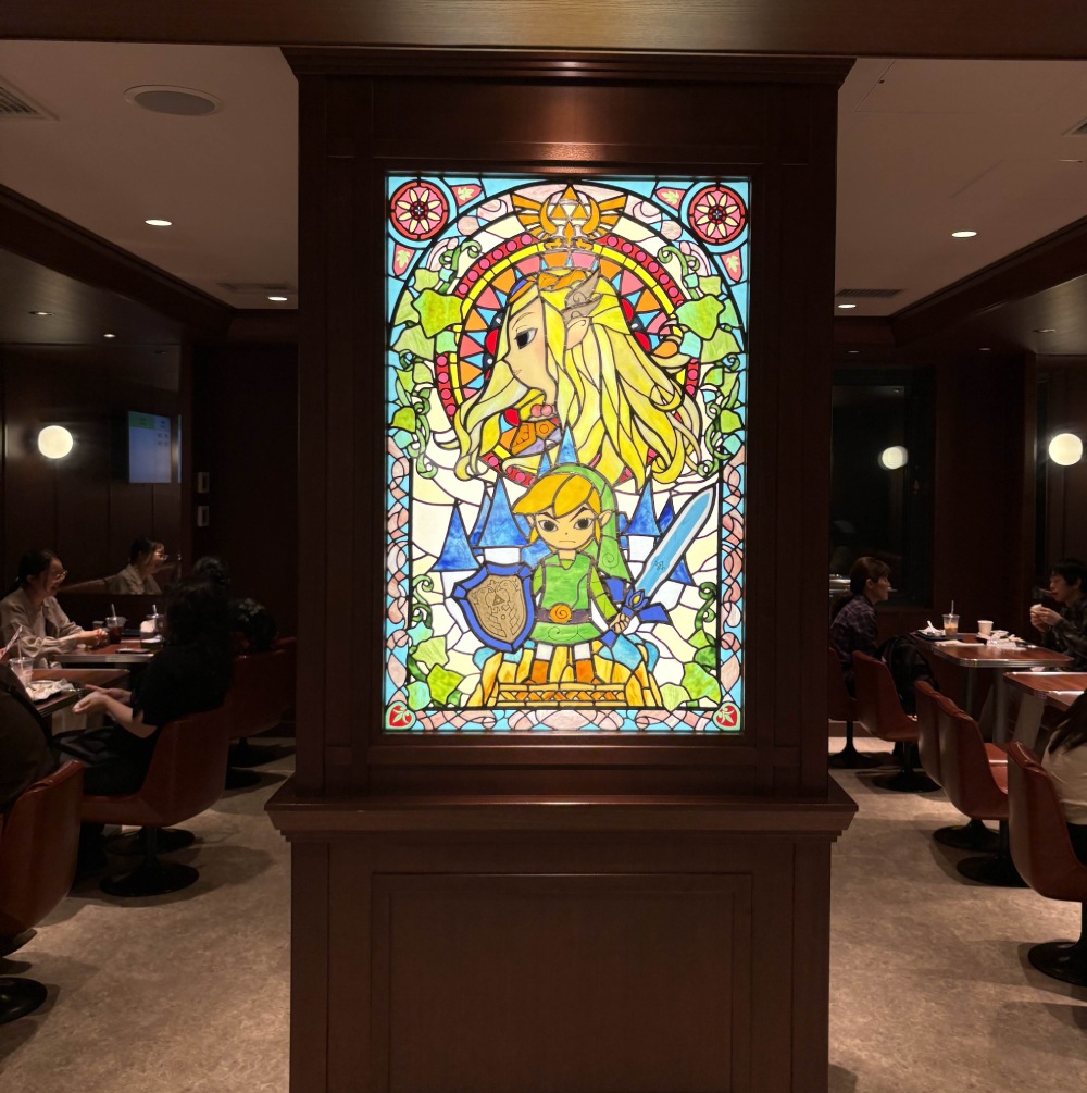 zelda stained glass